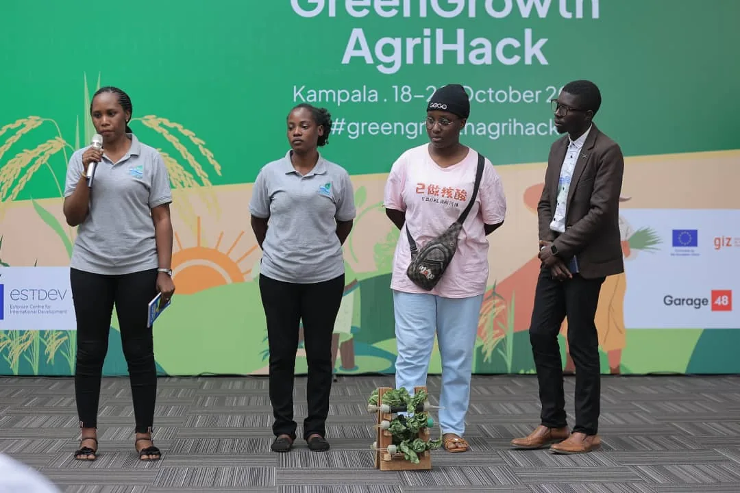 Hydroponics Gardens Masaka team at a company event